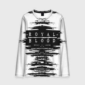 Мужской лонгслив 3D с принтом royal blood в Рязани, 100% полиэстер | длинные рукава, круглый вырез горловины, полуприлегающий силуэт | alternative rock | ben thatcher | blues rock | drums | garage rock | mike kerr | official music vi | official video | rock duo | royal blod | royal blood | royal blood official | royal blood uk | royal bloods | royalblood | the royal blood