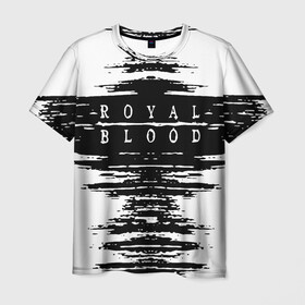 Мужская футболка 3D с принтом royal blood в Рязани, 100% полиэфир | прямой крой, круглый вырез горловины, длина до линии бедер | alternative rock | ben thatcher | blues rock | drums | garage rock | mike kerr | official music vi | official video | rock duo | royal blod | royal blood | royal blood official | royal blood uk | royal bloods | royalblood | the royal blood