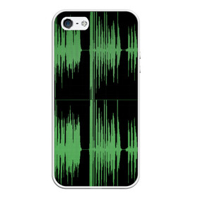 Чехол для iPhone 5/5S матовый с принтом AUDIOWAVE в Рязани, Силикон | Область печати: задняя сторона чехла, без боковых панелей | underground | звук | звуковая волна | звукорежиссер | прикол