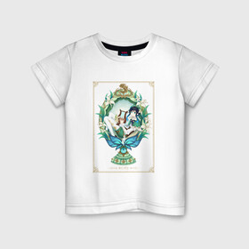 Детская футболка хлопок с принтом Икона Венти в Рязани, 100% хлопок | круглый вырез горловины, полуприлегающий силуэт, длина до линии бедер | арт | архонт ветра | барбатос | бог ветра | венти | дух ветра | милый парень | рисунок