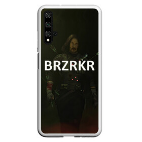 Чехол для Honor 20 с принтом BRZRZR в Рязани, Силикон | Область печати: задняя сторона чехла, без боковых панелей | berserker | киану ривз | комикс | постер