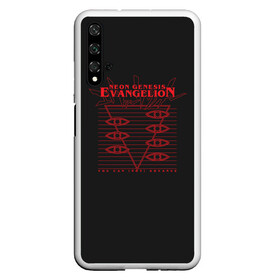 Чехол для Honor 20 с принтом Evangelion Neon Genesis в Рязани, Силикон | Область печати: задняя сторона чехла, без боковых панелей | eva | eva 00 | eva 01 | eva 02 | evangelion | rei | rei ayanami | shinji ikari | аска | ева | ева 02 | евангелион