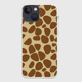 Чехол для iPhone 13 mini с принтом Шкура жирафа. в Рязани,  |  | abstract | animal | decoration | decorative | design | fabric | fur | giraffe | illustration | nature | pattern | print | safari | skin | textile | texture | wallpaper | wild | wildlife | африка | джунглиfashion | животные | жираф | природа | сафари | тек