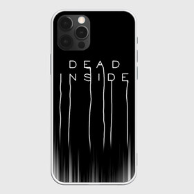 Чехол для iPhone 12 Pro Max с принтом DEAD INSIDE | DEATH STRANDING в Рязани, Силикон |  | dead inside | dont open | гуль | дед инсайт | дединсайт | дэд инсайт | дэдинсайт | интроверт | кен канеки | мертв внутри | мертвый внутри