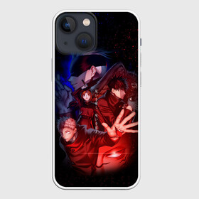 Чехол для iPhone 13 mini с принтом МАГИЧЕСКАЯ БИТВА | SUKUNA в Рязани,  |  | anime | japan | japanese | jujutsu | jujutsu kaisen | kaisen | sukuna | tattoo | аниме | двуликий призрак | иероглифы | инумаки | итадори | итадори юдзи | магическая битва | нобара | панда | рёмен | рёмен сукуна | сатору | сукуна