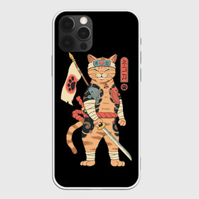 Чехол для iPhone 12 Pro Max с принтом Shogun Cat в Рязани, Силикон |  | cat | cats | japan | ninja | samurai | shogun | yakuza | катана | кот | котенок | коты | котэ | котята | кошка | ниндзя | самурай | сёгун | якудза | япония