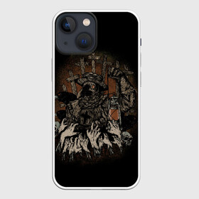 Чехол для iPhone 13 mini с принтом Doctor Plague.Black Death. в Рязани,  |  | Тематика изображения на принте: black death | doctor plague | horror | skull | ужасы | чумной доктор