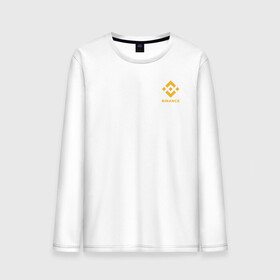 Мужской лонгслив хлопок с принтом BINANCE LOGO | БИНАНС в Рязани, 100% хлопок |  | bitcoin | blockchain | btc | cardano | crypto | ethereum | polkadot | tether | xrp | бинанс | биткоин | блокчейн | валюта | деньги | криптовалюта | майнер | майнинг | цифровая валюта | цифровое золото | эфир