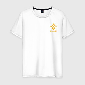 Мужская футболка хлопок с принтом BINANCE LOGO | БИНАНС в Рязани, 100% хлопок | прямой крой, круглый вырез горловины, длина до линии бедер, слегка спущенное плечо. | bitcoin | blockchain | btc | cardano | crypto | ethereum | polkadot | tether | xrp | бинанс | биткоин | блокчейн | валюта | деньги | криптовалюта | майнер | майнинг | цифровая валюта | цифровое золото | эфир