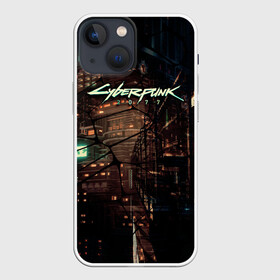 Чехол для iPhone 13 mini с принтом Киберпанк   Город в паутинке в Рязани,  |  | cyberpunk 2077 | видеоигры | киберпанк | лого | научная фантастика | прогресс | технологии | фантастика