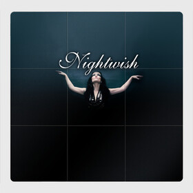 Магнитный плакат 3Х3 с принтом Nightwish with Tarja в Рязани, Полимерный материал с магнитным слоем | 9 деталей размером 9*9 см | nightwish | tarja | tarja turanen | turunen | найтвиш | тарья | тарья турунен | турунен