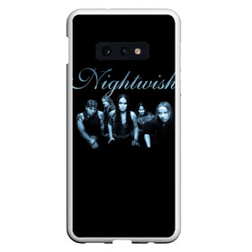 Чехол для Samsung S10E с принтом Nightwish with old members в Рязани, Силикон | Область печати: задняя сторона чехла, без боковых панелей | emppu vuorinen | jukka nevalainen | nightwish | old members | sami vnsk | tarja | tarja turanen | tuomas holopainen | turunen | найтвиш | сами вянскя | тарья | тарья турунен | туомас холопайнен | турунен | эмппу вуоринен | юкка невалайнен