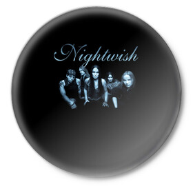 Значок с принтом Nightwish with old members в Рязани,  металл | круглая форма, металлическая застежка в виде булавки | emppu vuorinen | jukka nevalainen | nightwish | old members | sami vnsk | tarja | tarja turanen | tuomas holopainen | turunen | найтвиш | сами вянскя | тарья | тарья турунен | туомас холопайнен | турунен | эмппу вуоринен | юкка невалайнен