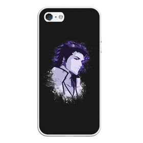 Чехол для iPhone 5/5S матовый с принтом Sosuke Aizen. Bleach в Рязани, Силикон | Область печати: задняя сторона чехла, без боковых панелей | 13 | bleach | hollow | shinigami | айзен | барраган | блич | бьякуя | гин | готей | гриммджоу | душ | зараки | исидо | ичибей | ичиго | ичимару | йоруичи | квинси | кенпачи | койот | король | кучики | мундо | нойтра