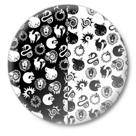Значок с принтом ЭМБЛЕМЫ МАГИЧЕСКАЯ БИТВА JK в Рязани,  металл | круглая форма, металлическая застежка в виде булавки | Тематика изображения на принте: anime | japan | japanese | jujutsu | jujutsu kaisen | kaisen | sukuna | tattoo | аниме | двуликий призрак | иероглифы | инумаки | итадори | итадори юдзи | магическая битва | нобара | панда | рёмен | рёмен сукуна | сатору | сукуна