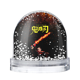 Снежный шар с принтом Танджиро Камадо в огне в Рязани, Пластик | Изображение внутри шара печатается на глянцевой фотобумаге с двух сторон | demon slayer | kamado | kimetsu no yaiba | nezuko | tanjiro | аниме | гию томиока | зеницу агацума | иноске хашибира | камадо | клинок | корзинная девочка | манга | музан кибуцуджи | незуко | рассекающий демонов | танджиро