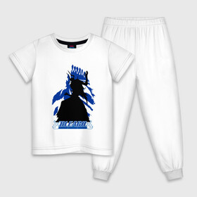 Детская пижама хлопок с принтом Shinigami Bleach в Рязани, 100% хлопок |  брюки и футболка прямого кроя, без карманов, на брюках мягкая резинка на поясе и по низу штанин
 | bleach | daiko | ichigo | kurosaki | shinigami | блич | ичиго | куросаки