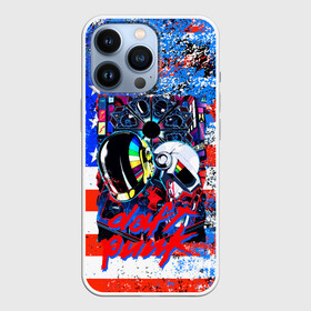 Чехол для iPhone 13 Pro с принтом Daft Punk american dream в Рязани,  |  | by craig drake | daft punk | madeinkipish | thomas bangalter | дафт панк | маски | тома и ги мануэль