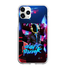 Чехол для iPhone 11 Pro матовый с принтом daft punk neon rock в Рязани, Силикон |  | Тематика изображения на принте: by craig drake | daft punk | madeinkipish | thomas bangalter | дафт панк | маски | тома и ги мануэль