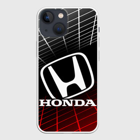 Чехол для iPhone 13 mini с принтом HONDA   ХОНДА   СЕТКА в Рязани,  |  | accord | car | civic | honda | sportcar | авто | автомобиль | аккорд | логотип. | сетка | спорткар | тачка | хонда | цивик
