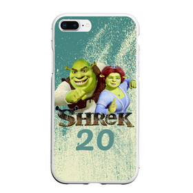 Чехол для iPhone 7Plus/8 Plus матовый с принтом Shrek в Рязани, Силикон | Область печати: задняя сторона чехла, без боковых панелей | dreamworks | shrek | арт | лого | мультфильм | постер | шрек