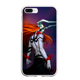 Чехол для iPhone 7Plus/8 Plus матовый с принтом Bleach Ichigo Kurosaki в Рязани, Силикон | Область печати: задняя сторона чехла, без боковых панелей | anime | art | bleach | ichigo | kurosaki | lorde | manga | vasto | аниме | арт | блич | ичиго | куросаки