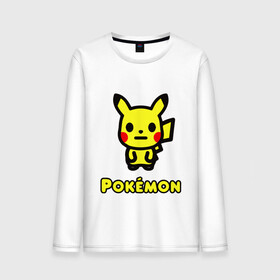 Мужской лонгслив хлопок с принтом POKEMON / ПОКЕМОН в Рязани, 100% хлопок |  | a bathing ape | bape | bape shark | bape sta | monkey | pikachu | pokemons | star | streetwear | бейп | горила | обезьянка | пикачу | покемоны. | стар | стритвеар | стритвир бренд | уличный стиль