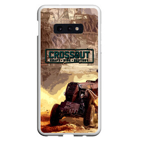 Чехол для Samsung S10E с принтом CROSSOUT 2021 в Рязани, Силикон | Область печати: задняя сторона чехла, без боковых панелей | action | crossout | online | tegunvte | выживание | экшен