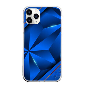 Чехол для iPhone 11 Pro Max матовый с принтом 3D абстрактные фигуры BLUE в Рязани, Силикон |  | 3d | 3д | luxury | versace | vip | абстракция | блеск | блестки | версаче | вип | паттерн | роскошь | соты | текстуры