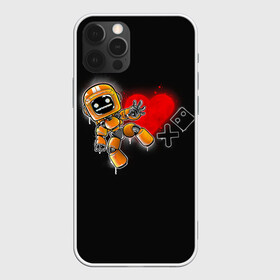 Чехол для iPhone 12 Pro Max с принтом K-VRC | Love Death and Robots в Рязани, Силикон |  | death | heart | hearts | k vrc | ldr | logo | love | netflix | robots | smile | анимация | кино | лого | лср | любовь | нетфликс | роботы | сердце | сериал | смайл | смайлик