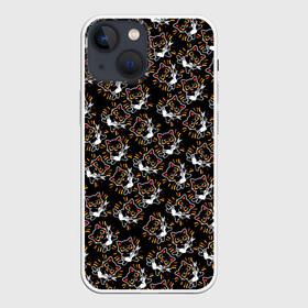 Чехол для iPhone 13 mini с принтом METALLICAT в Рязани,  |  | cat | metallica | metallicat | rock | кот | металлика | музыка | рок | рокер