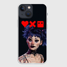 Чехол для iPhone 13 mini с принтом Love, Death and Robots | Lora (Z) в Рязани,  |  | death | lora | love | love death robots | netflix | robots | vedeathrobots | xbot 4000 | лора | любовь | нетфликс | роботы | сериал | сериалы