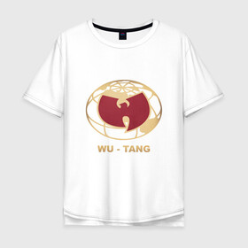 Мужская футболка хлопок Oversize с принтом Wu-Tang World в Рязани, 100% хлопок | свободный крой, круглый ворот, “спинка” длиннее передней части | Тематика изображения на принте: black | hiphop | method man | music | new york | nyc | odb | old school | rap | rza | wu tang clan | wutang | ву тэнг | граффити | микрофон | музыка | нью йорк | рэп | рэпер | хипхоп