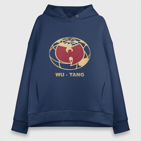 Женское худи Oversize хлопок с принтом Wu-Tang World в Рязани, френч-терри — 70% хлопок, 30% полиэстер. Мягкий теплый начес внутри —100% хлопок | боковые карманы, эластичные манжеты и нижняя кромка, капюшон на магнитной кнопке | black | hiphop | method man | music | new york | nyc | odb | old school | rap | rza | wu tang clan | wutang | ву тэнг | граффити | микрофон | музыка | нью йорк | рэп | рэпер | хипхоп