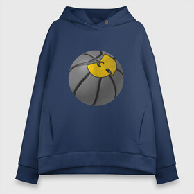 Женское худи Oversize хлопок с принтом Wu-Tang Basketball в Рязани, френч-терри — 70% хлопок, 30% полиэстер. Мягкий теплый начес внутри —100% хлопок | боковые карманы, эластичные манжеты и нижняя кромка, капюшон на магнитной кнопке | basketball | black | hiphop | method man | music | nba | new york | nyc | odb | old school | rap | rza | wu tang clan | wutang | баскетбол | ву тэнг | граффити | микрофон | музыка | нба | нью йорк | рэп | рэпер | хипхоп