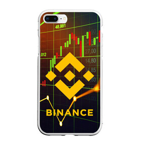 Чехол для iPhone 7Plus/8 Plus матовый с принтом BINANCE / БИНАНС / БАНАН в Рязани, Силикон | Область печати: задняя сторона чехла, без боковых панелей | binance | binance com | bitcoin | bittrex com | btc | exmo me | hodl. | trading | банан биржа | бинанс | биткоин | криптовалюта биржа | криптотрейдер | криптотрейдинг | трейдинг