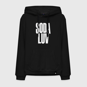 Мужская толстовка с принтом Репер - SODA LUV в Рязани, френч-терри, мягкий теплый начес внутри (100% хлопок) | карман-кенгуру, эластичные манжеты и нижняя кромка, капюшон с подкладом и шнурком | rap | rapper | soda luv | st. petersburg | vladislav terentyuk | владислав терентюк | репер | рэп | рэп исполнитель | санкт петербург