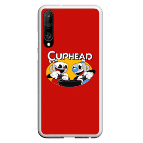 Чехол для Honor P30 с принтом Cuphead в Рязани, Силикон | Область печати: задняя сторона чехла, без боковых панелей | animation | cup | cuphead | gamer | mugman | retro | run and gun | shooter | анимация | ретро | чашек | чашка | чашкоголовый | шутер