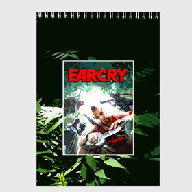 Скетчбук с принтом farcry 3 в Рязани, 100% бумага
 | 48 листов, плотность листов — 100 г/м2, плотность картонной обложки — 250 г/м2. Листы скреплены сверху удобной пружинной спиралью | Тематика изображения на принте: far cry | far cry 5 | far cry new dawn | far cry primal | farcry | fc 5 | fc5 | game | new dawn | primal | игры | постапокалипсис | фар край | фар край 5