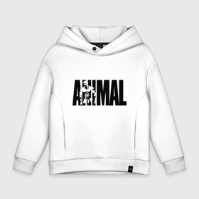 Детское худи Oversize хлопок с принтом ANIMAL ЭНИМАЛ в Рязани, френч-терри — 70% хлопок, 30% полиэстер. Мягкий теплый начес внутри —100% хлопок | боковые карманы, эластичные манжеты и нижняя кромка, капюшон на магнитной кнопке | animal | animal universal | gym | judo | k1 | m1 | sambo | sport | ufs | workaut | бодибилдинг | воркаут | дзюдо | зал | карате | качалка | кроссфит | м1 | пауэрлифтинг | самбо | спорт | спорт зал | тренажерка | тяжелая атлетика | энимал