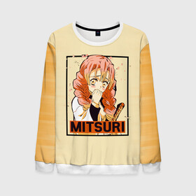 Мужской свитшот 3D с принтом Mitsuri Kanroji | Kimetsu no Yaiba в Рязани, 100% полиэстер с мягким внутренним слоем | круглый вырез горловины, мягкая резинка на манжетах и поясе, свободная посадка по фигуре | Тематика изображения на принте: demon slayer | kamado | kimetsu no yaiba | nezuko | tanjiro | аниме | гию томиока | зеницу агацума | иноске хашибира | камадо | клинок | корзинная девочка | манга | музан кибуцуджи | незуко | рассекающий демонов | танджиро