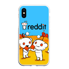 Чехол для iPhone XS Max матовый с принтом REDDIT / РЕДДИТ / UPVOTE ART в Рязани, Силикон | Область печати: задняя сторона чехла, без боковых панелей | forum | logo | memeeconomy | memes | reddit | the button | upvoted | арт | вверх | градиент | лого | логотип | мемы | персонажи. | поднять голос | подписчики | реддит | редит | сабреддит | социальная сеть | стрелки | тайный санта