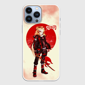 Чехол для iPhone 13 Pro Max с принтом Кенджиро Ренгоку Kimetsu no Yaiba в Рязани,  |  | demon slayer | kamado | kimetsu no yaiba | nezuko | tanjiro | аниме | гию томиока | зеницу агацума | иноске хашибира | камадо | клинок | корзинная девочка | манга | музан кибуцуджи | незуко | рассекающий демонов | танджиро