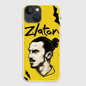 Чехол для iPhone 13 mini с принтом ЗЛАТАН ИБРАГИМОВИЧ   ZLATAN в Рязани,  |  | football | sport | zlatan ibrahimovic | златан ибрагимович | милан | сборная швеции. zlatan | спорт | футбол