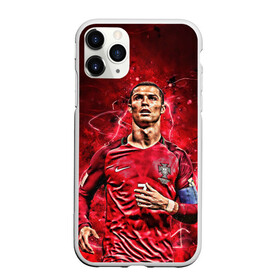 Чехол для iPhone 11 Pro Max матовый с принтом Cristiano Ronaldo (Portugal) в Рязани, Силикон |  | 7 | cr | cr7 | cristiano | fc | fifa | footbal | juventus | madrid | portugal | real | ronaldo | soccer | криштиану | лига | мяч | мячик | поле | португалия | роналду | спорт | форма | футбол | футболист | футбольная | футбольный | чемпион |