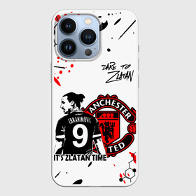 Чехол для iPhone 13 Pro с принтом ЗЛАТАН ИБРАГИМОВИЧ   МАНЧЕСТЕР в Рязани,  |  | football | grunge | manchester united. | sport | zlatan ibrahimovic | брызги | гранж | златан ибрагимович | манчестер | милан | сборная швеции | спорт | футбол