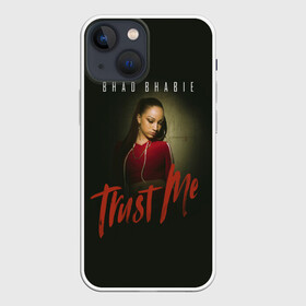 Чехол для iPhone 13 mini с принтом Bhad Bhabie Trust me в Рязани,  |  | bad bhabi | bad bhabie | bad fabi | bad phabie | bhabie | bhad fabhi | danielle bregoli | gansta | gucci | hip hop | phabie | rap | trap | бэд фаби | бэд фабия | гучи | реп | рэп | трэп | фабия | хип хоп