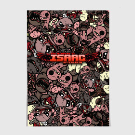 Постер с принтом Binding of Isaac Stickerbomb в Рязани, 100% бумага
 | бумага, плотность 150 мг. Матовая, но за счет высокого коэффициента гладкости имеет небольшой блеск и дает на свету блики, но в отличии от глянцевой бумаги не покрыта лаком | afterbirth | art | boss | game | gaming | pattern | roguelike | rpg | steam | stickerbombing | the binding of isaac | арт | графика | жертвоприношение исаака | игра | изаак | иллюстрация | паттерн | рисунки | рисунок | рогалик | стикербомбин