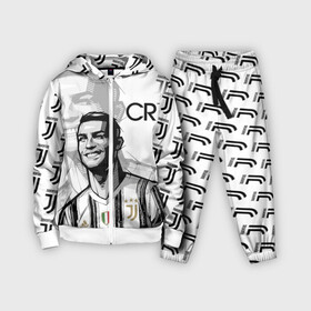 Детский костюм 3D с принтом КРИШТИАНУ РОНАЛДУ   УЗОР в Рязани,  |  | cristiano ronaldo | football | juventus | sport | криштиану роналду | минимализм. | сборная португалии | спорт | футбол | ювентус