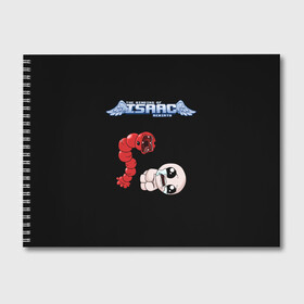 Альбом для рисования с принтом The Binding of Isaac, monster в Рязани, 100% бумага
 | матовая бумага, плотность 200 мг. | Тематика изображения на принте: the binding of isaac | айзек | аркады | жертвоприношение айзека | жертвоприношение исаака | исаак | логотипы игр | монстры | персонажи игр